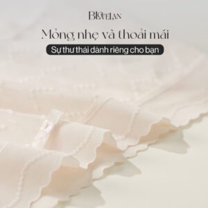 Quần lót nữ ren dệt nổi thoáng mát Bellla