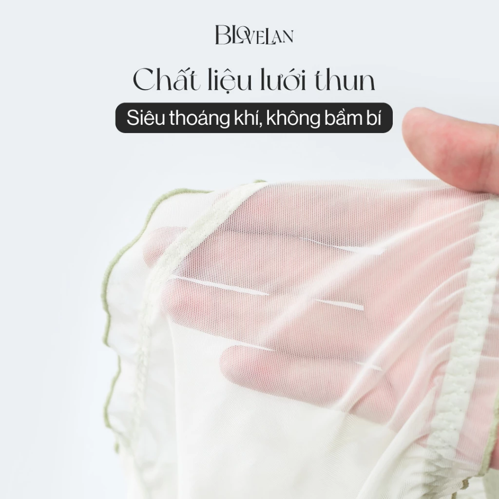 Quần lót nơ nữ vải lanh thoáng mát mỏng nhẹ Luna - Ảnh 4