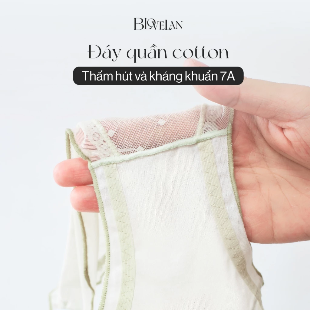 Quần lót nơ nữ vải lanh thoáng mát mỏng nhẹ Luna - Ảnh 7