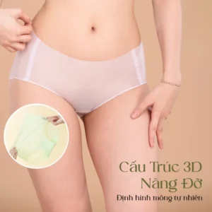 Alternative view of Quần lót nữ chất vải lanh siêu mỏng thoáng mát Poppy