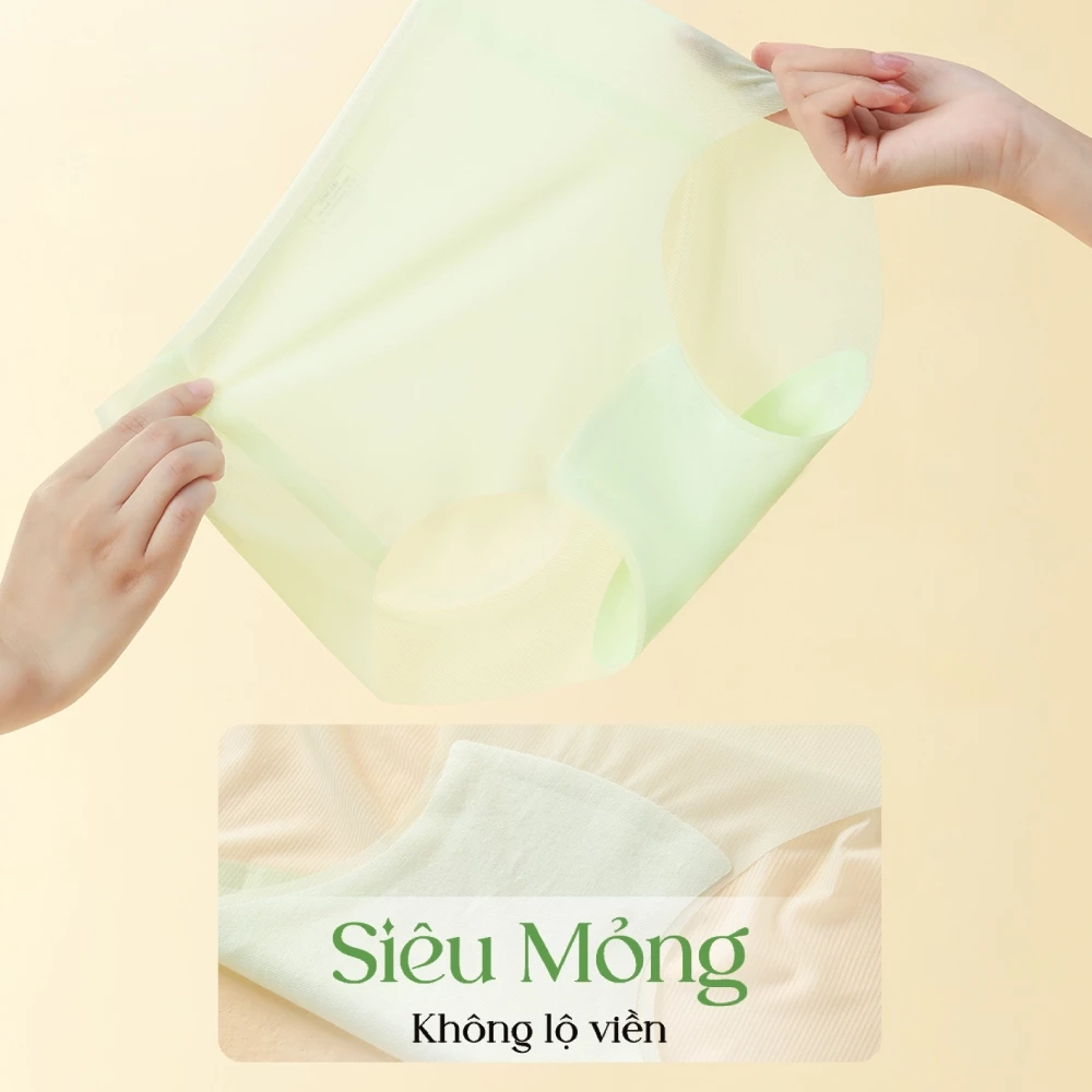 Quần lót nữ chất vải lanh siêu mỏng thoáng mát Poppy - Ảnh 4