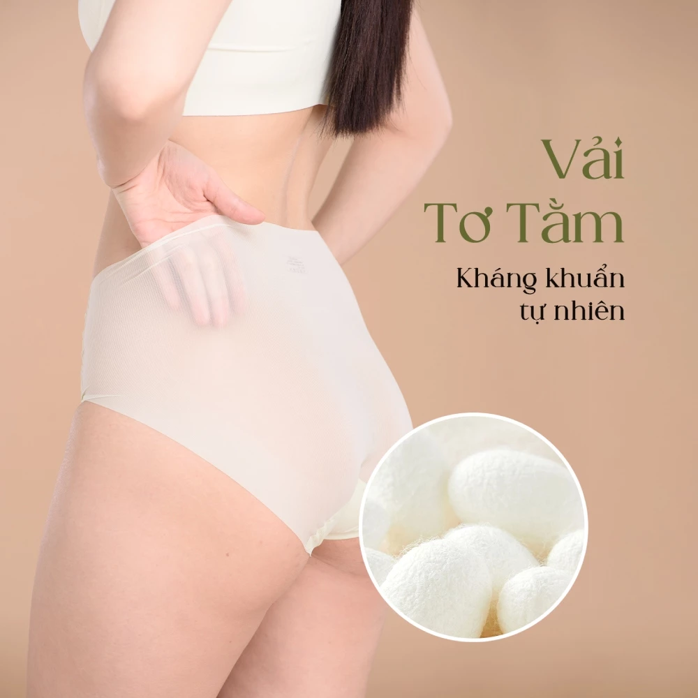 Quần lót nữ chất vải lanh siêu mỏng thoáng mát Poppy - Ảnh 5