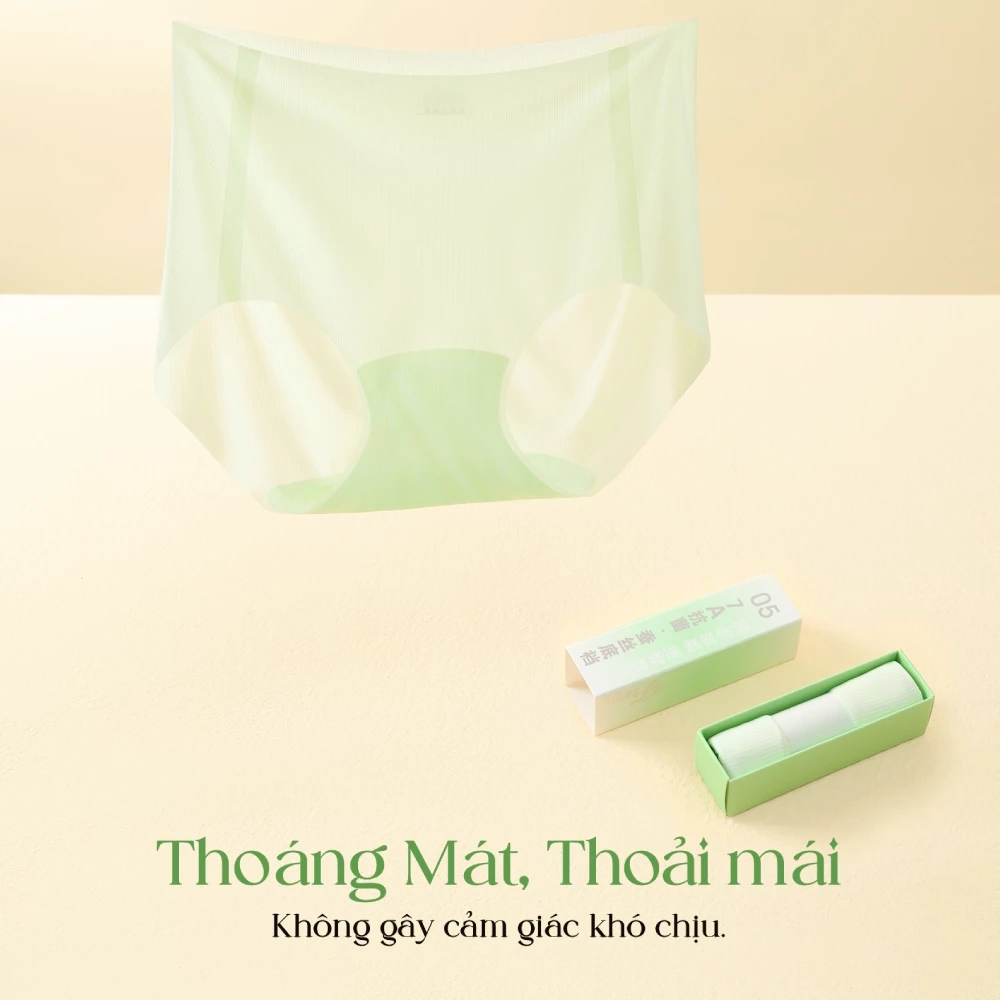 Quần lót nữ chất vải lanh siêu mỏng thoáng mát Poppy - Ảnh 6