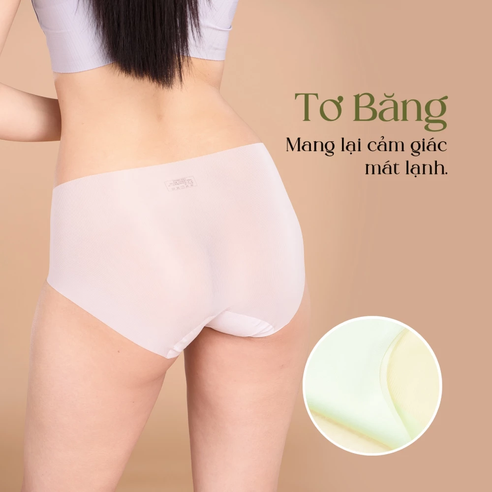 Quần lót nữ chất vải lanh siêu mỏng thoáng mát Poppy - Ảnh 8