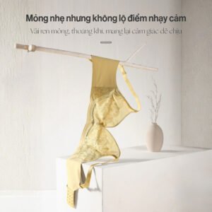 Alternative view of Áo ngực ren thoáng khí Violet