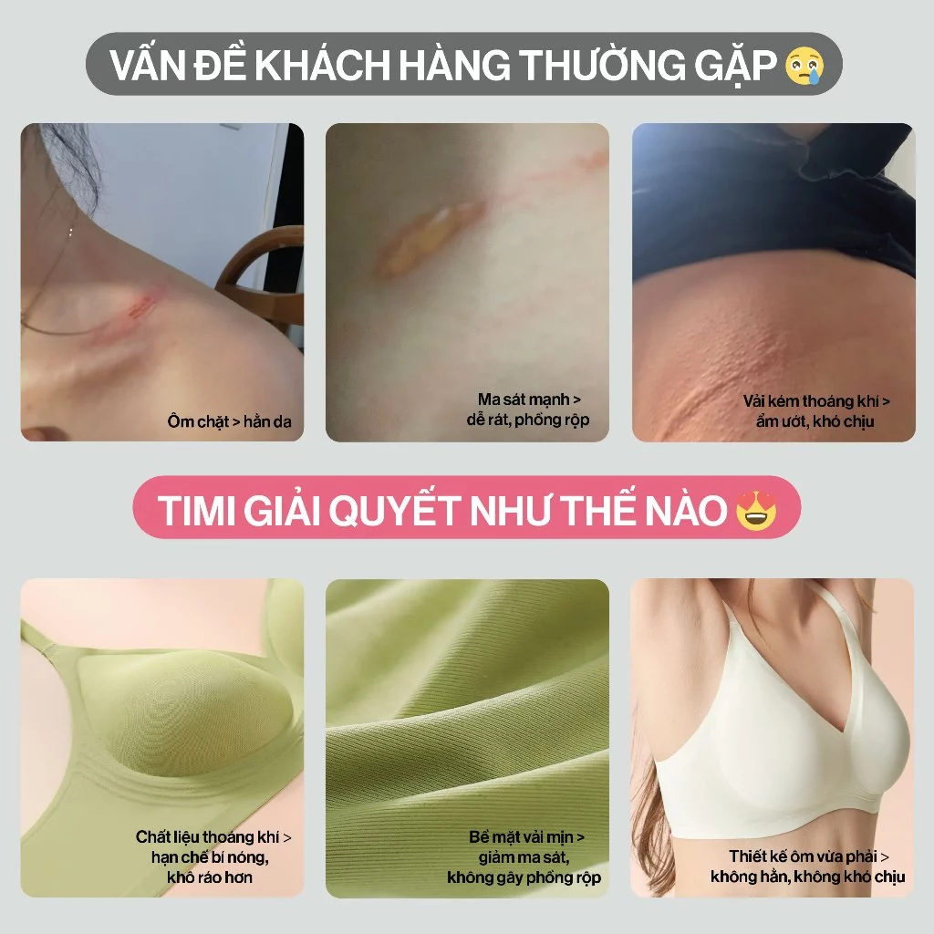 Áo Ngực su Không gọng Timi - Ảnh 4