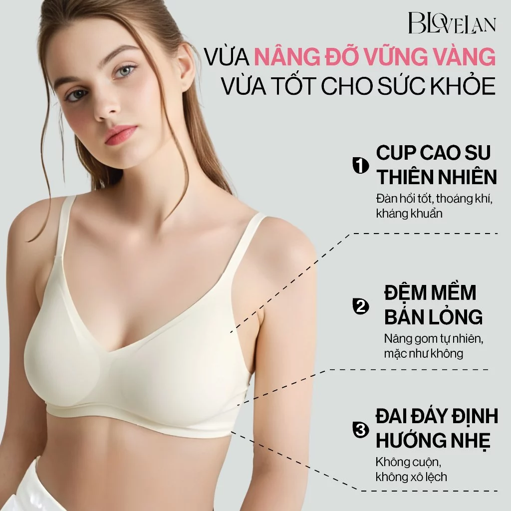 Áo Ngực su Không gọng Timi - Ảnh 5