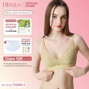 Áo ngực ren thoáng khí Violet